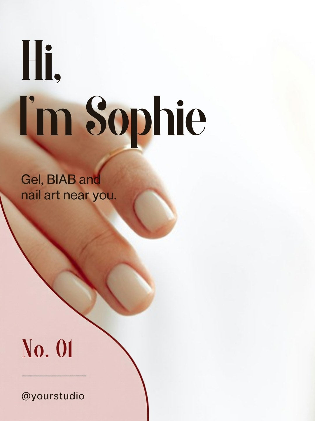 Nail Tech Pack example post, page 1