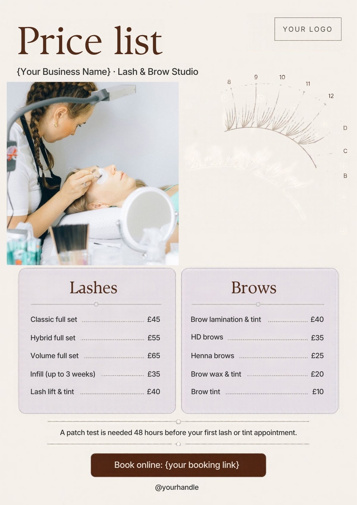 Lash & Brow Client Essentials