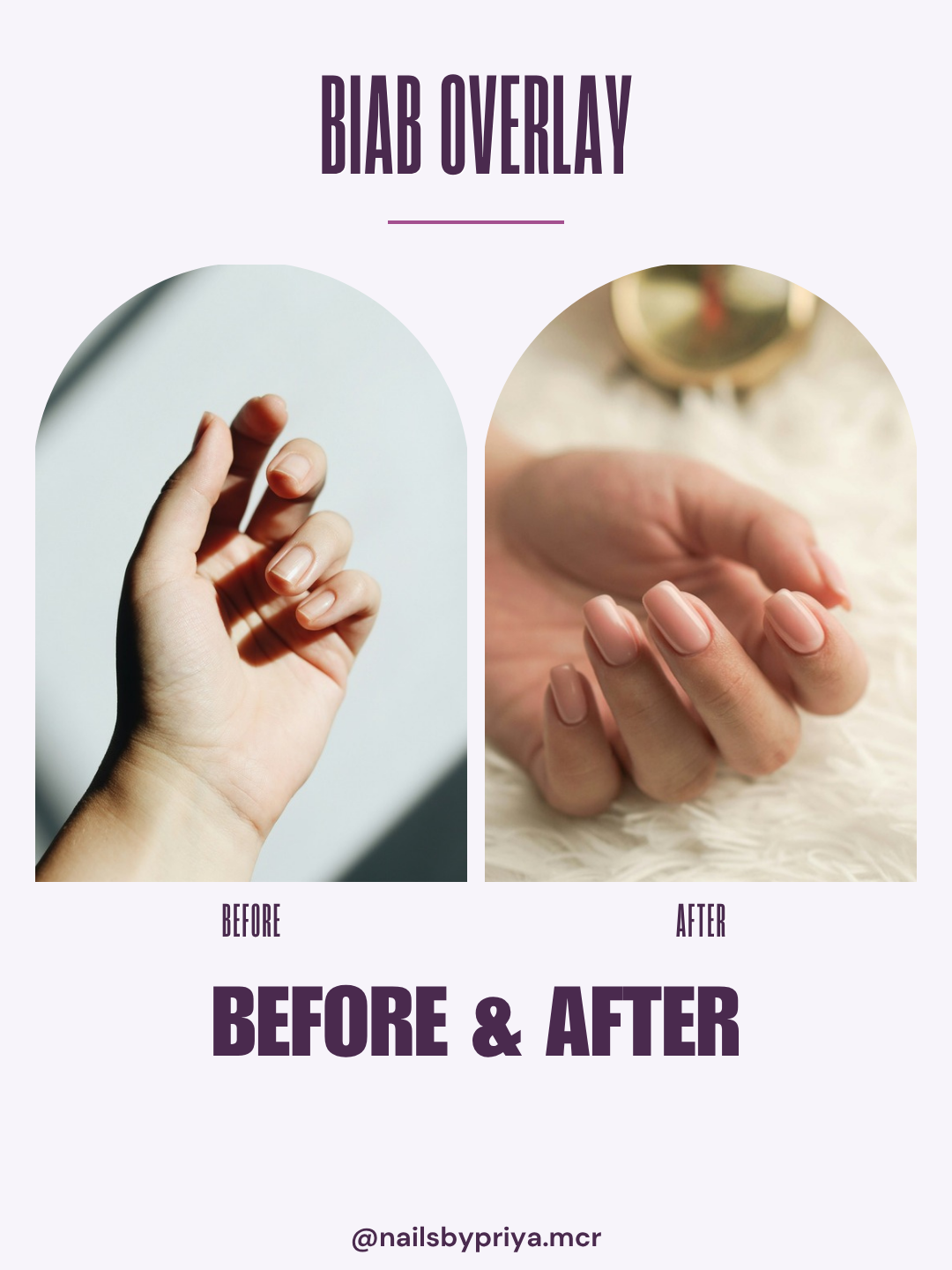 BIAB before and after post example