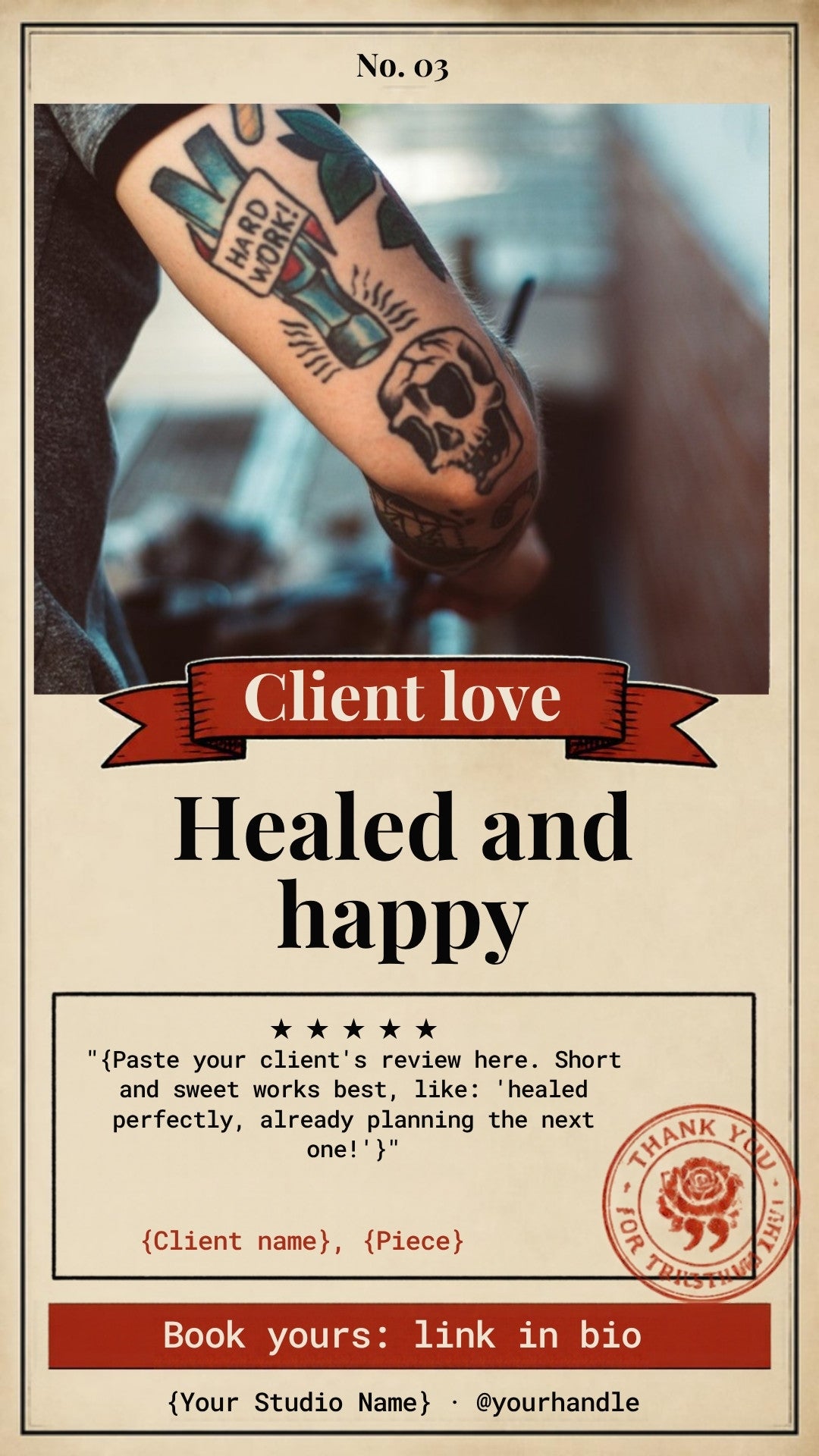 Tattoo Artist Instagram Stories