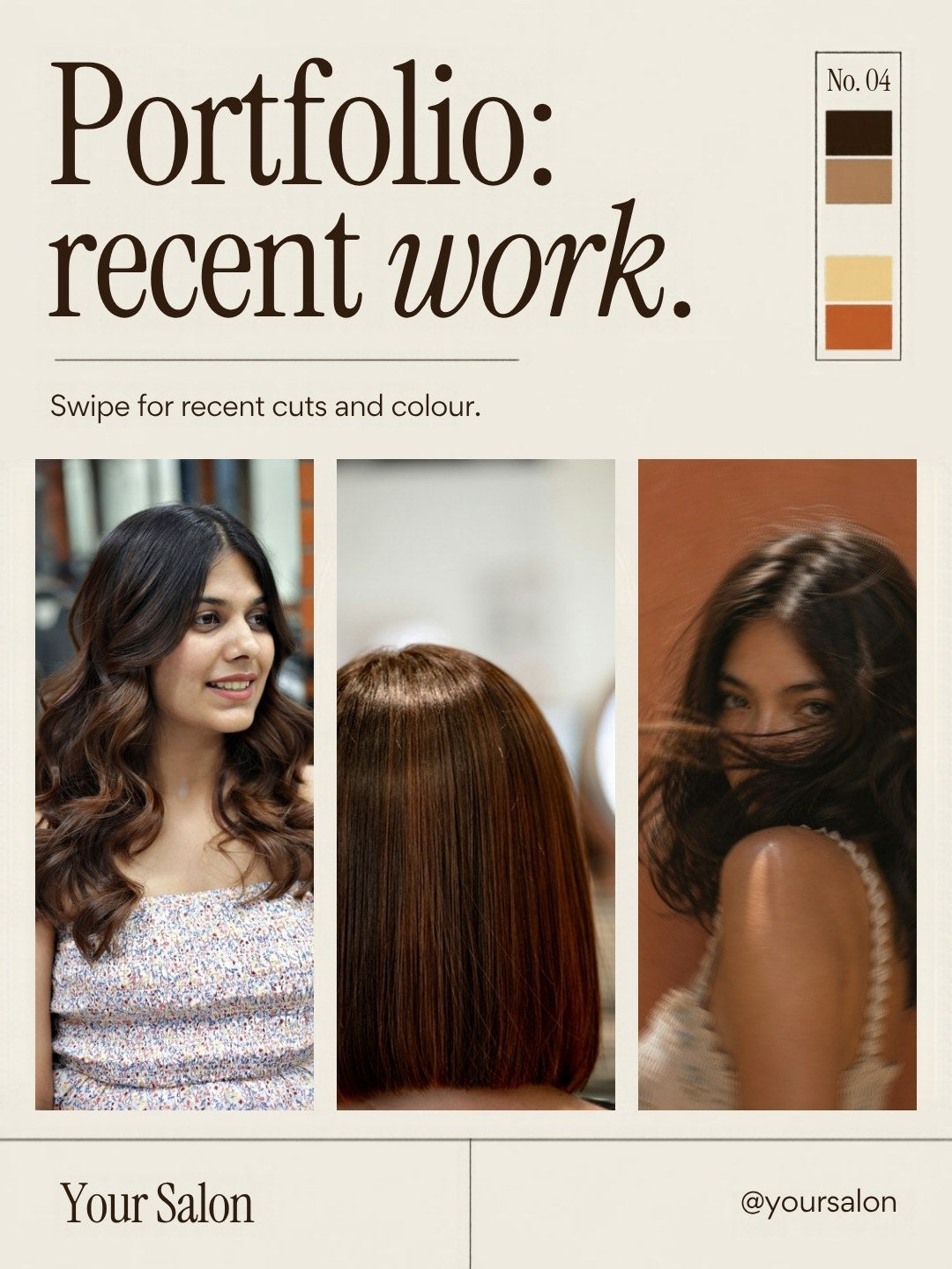 Hairdresser & Barber Pack example post, page 4