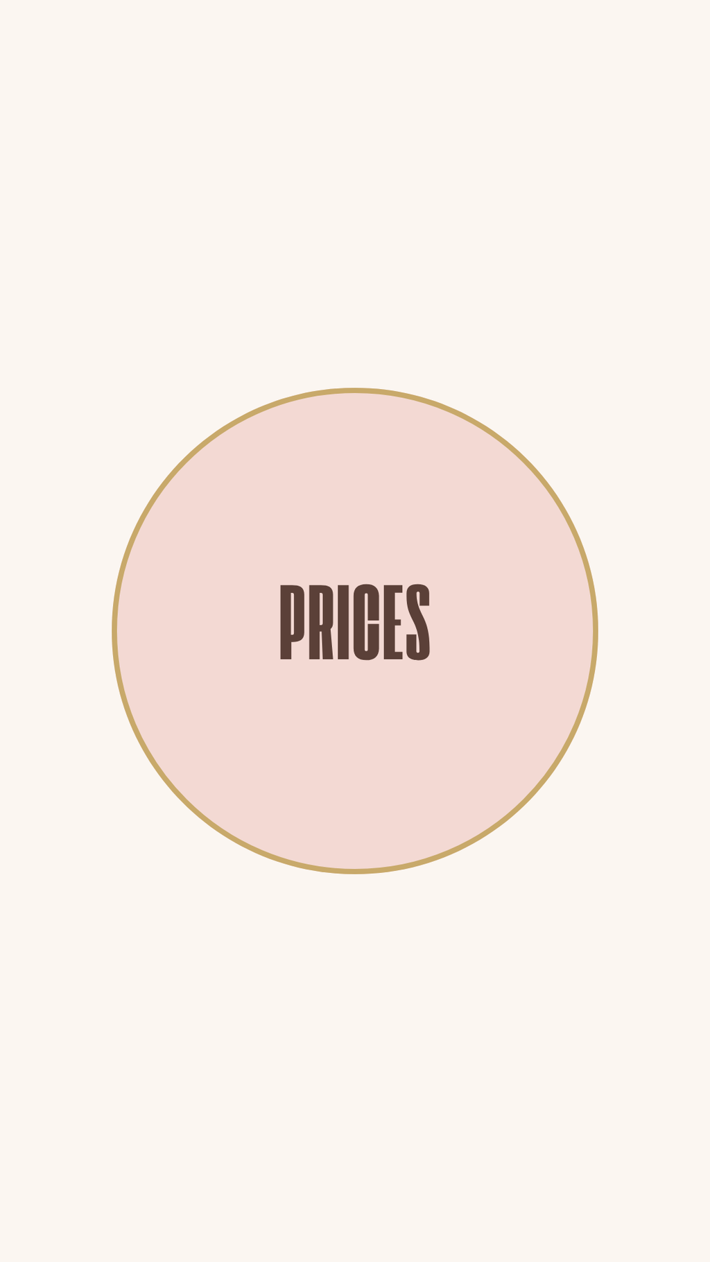 Instagram highlight cover template, Prices