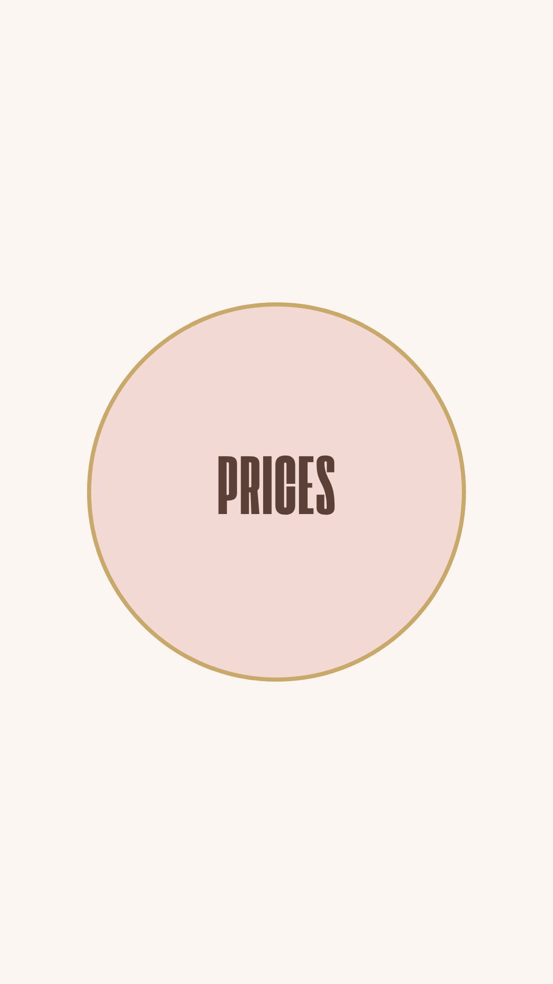 Instagram highlight cover template, Prices
