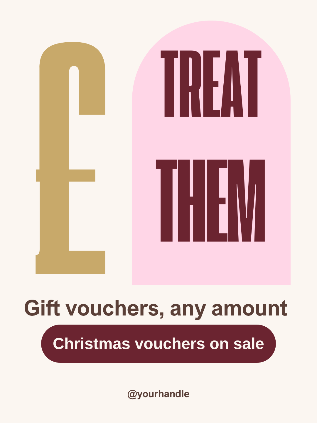 Nail tech Christmas gift vouchers post template
