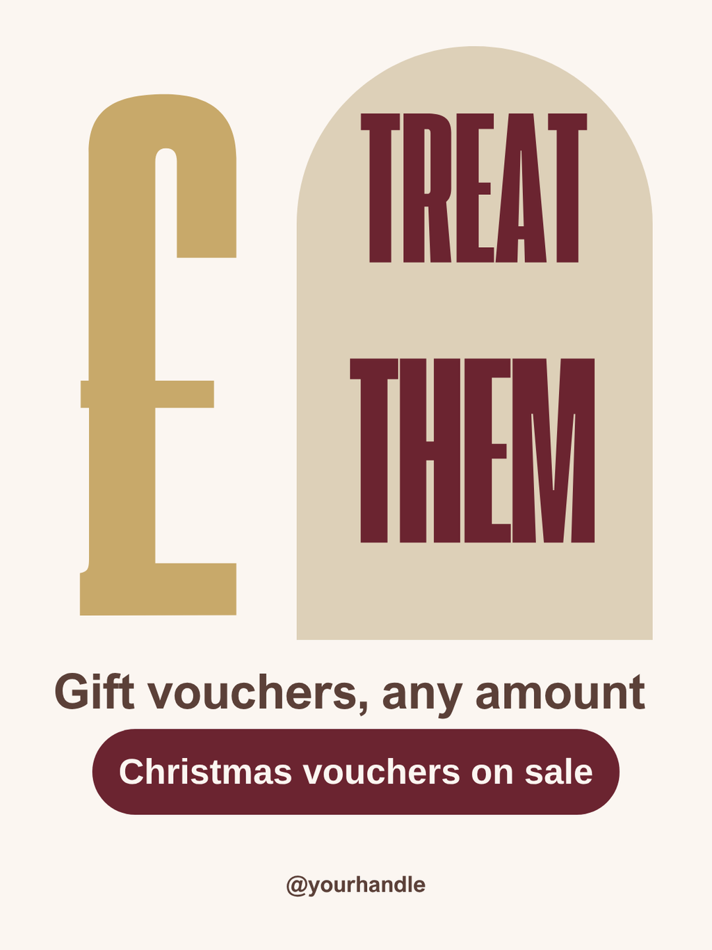 Hairdresser and barber Christmas gift vouchers post template