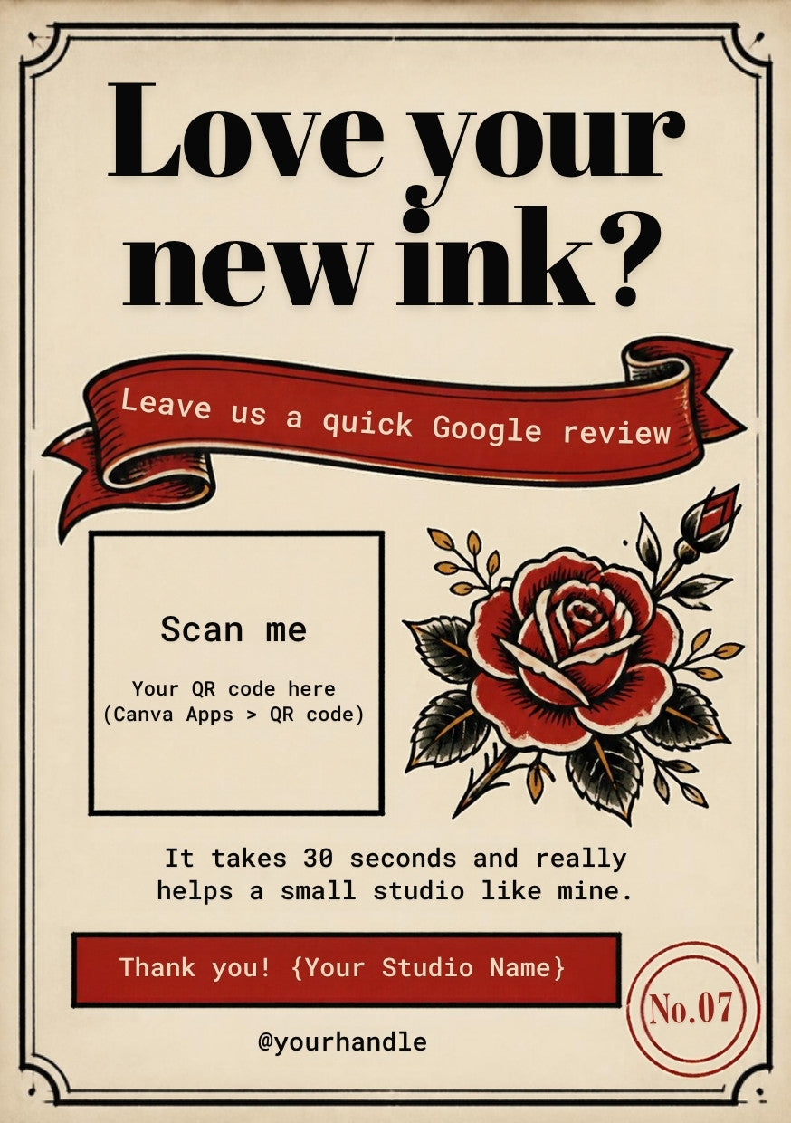 Tattoo Artist Client Essentials