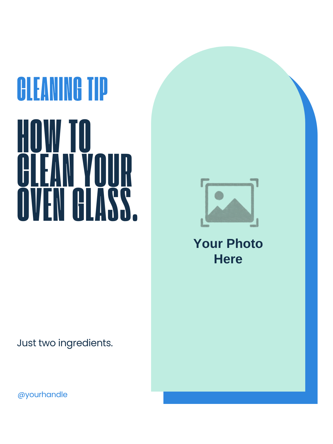 Free cleaning business Instagram template: cleaning tip post