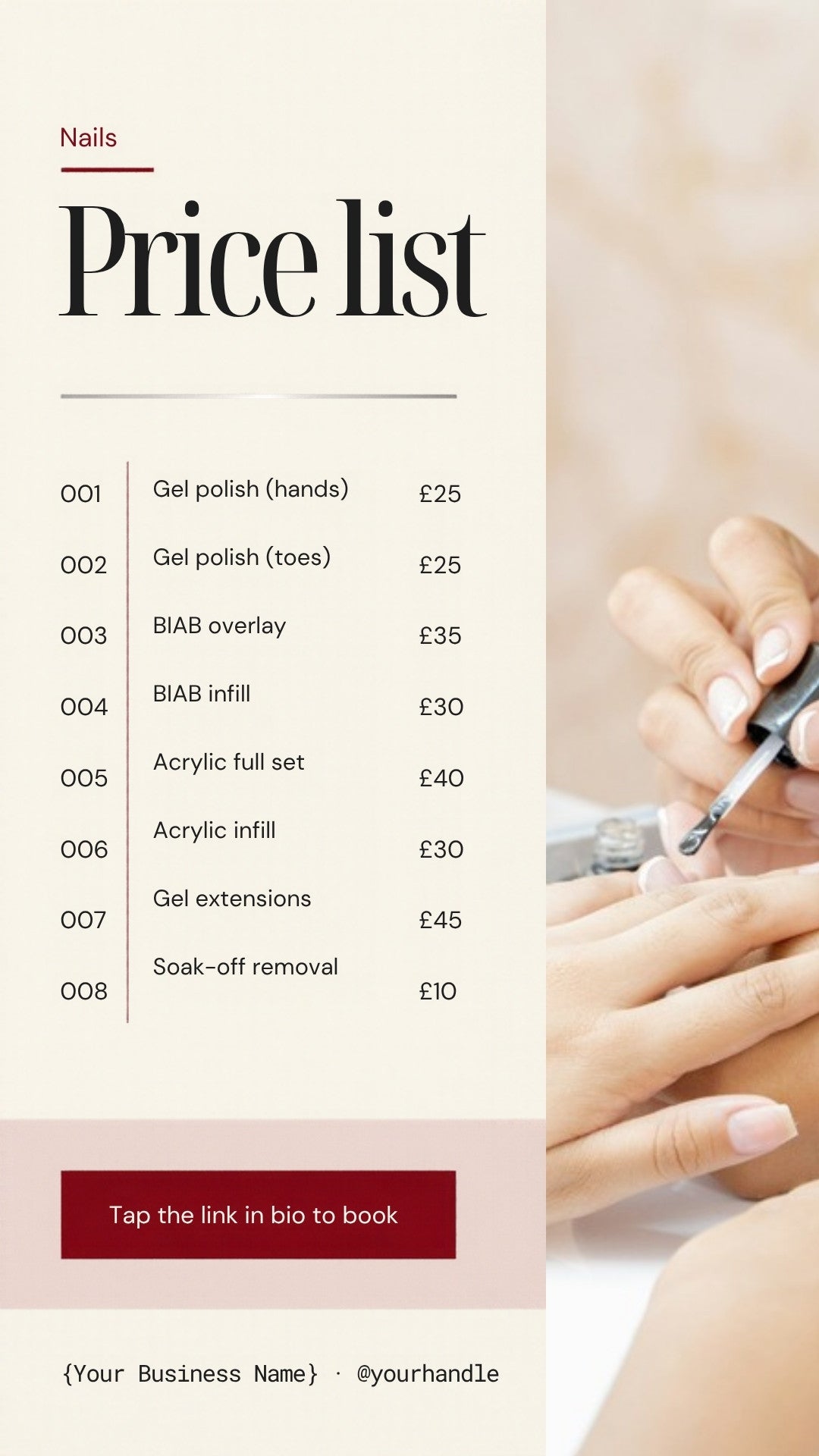 Nail Tech Client Essentials page 9