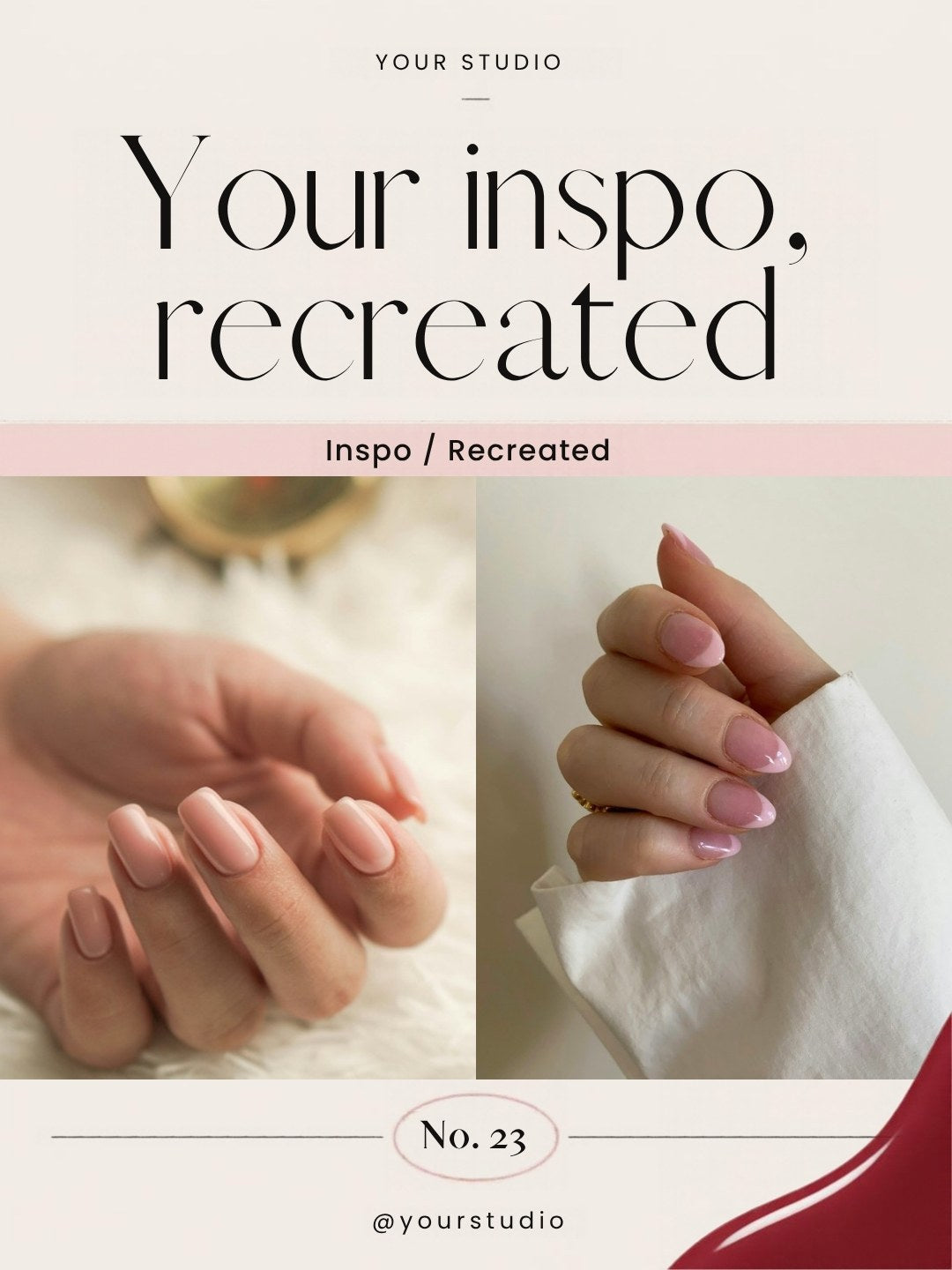 Nail Tech Pack example post, page 12