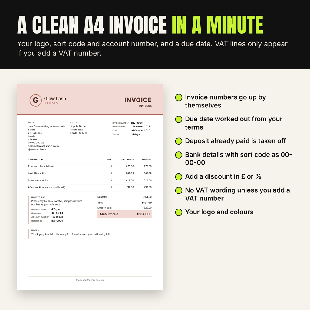 KitForge Invoice receipt and quote maker 2