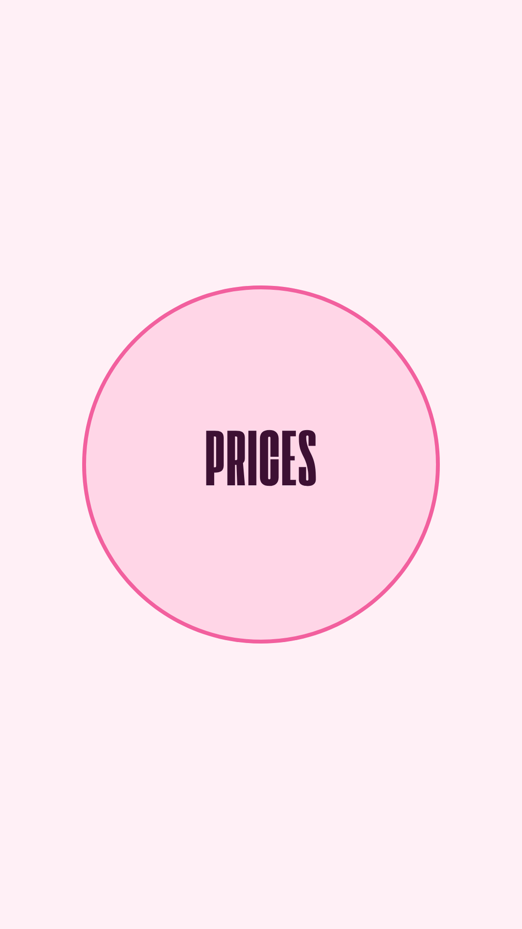 Nail tech Instagram highlight cover template