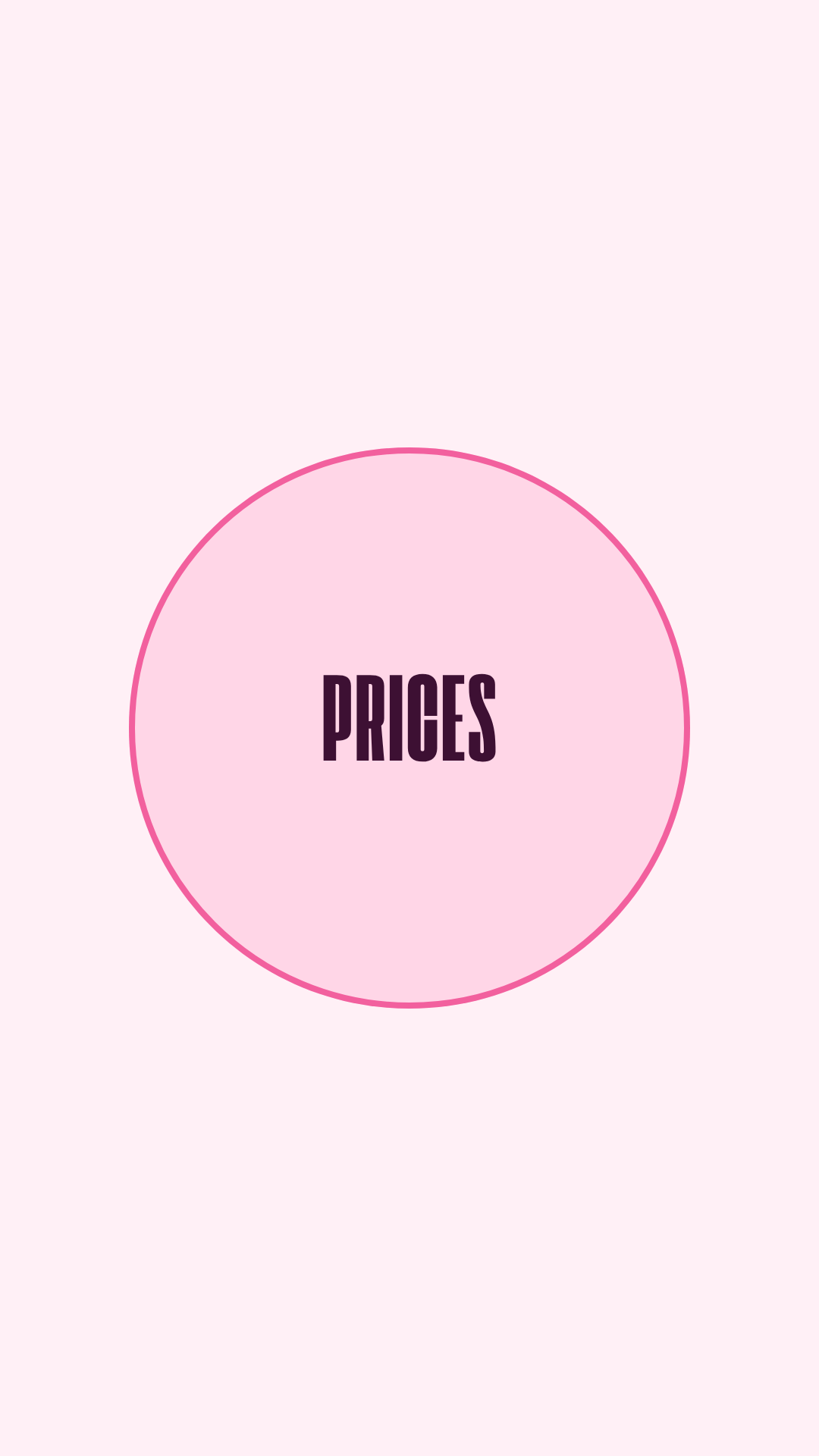 Nail tech Instagram highlight cover template