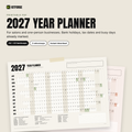 KitForge 2027 year planner printable
